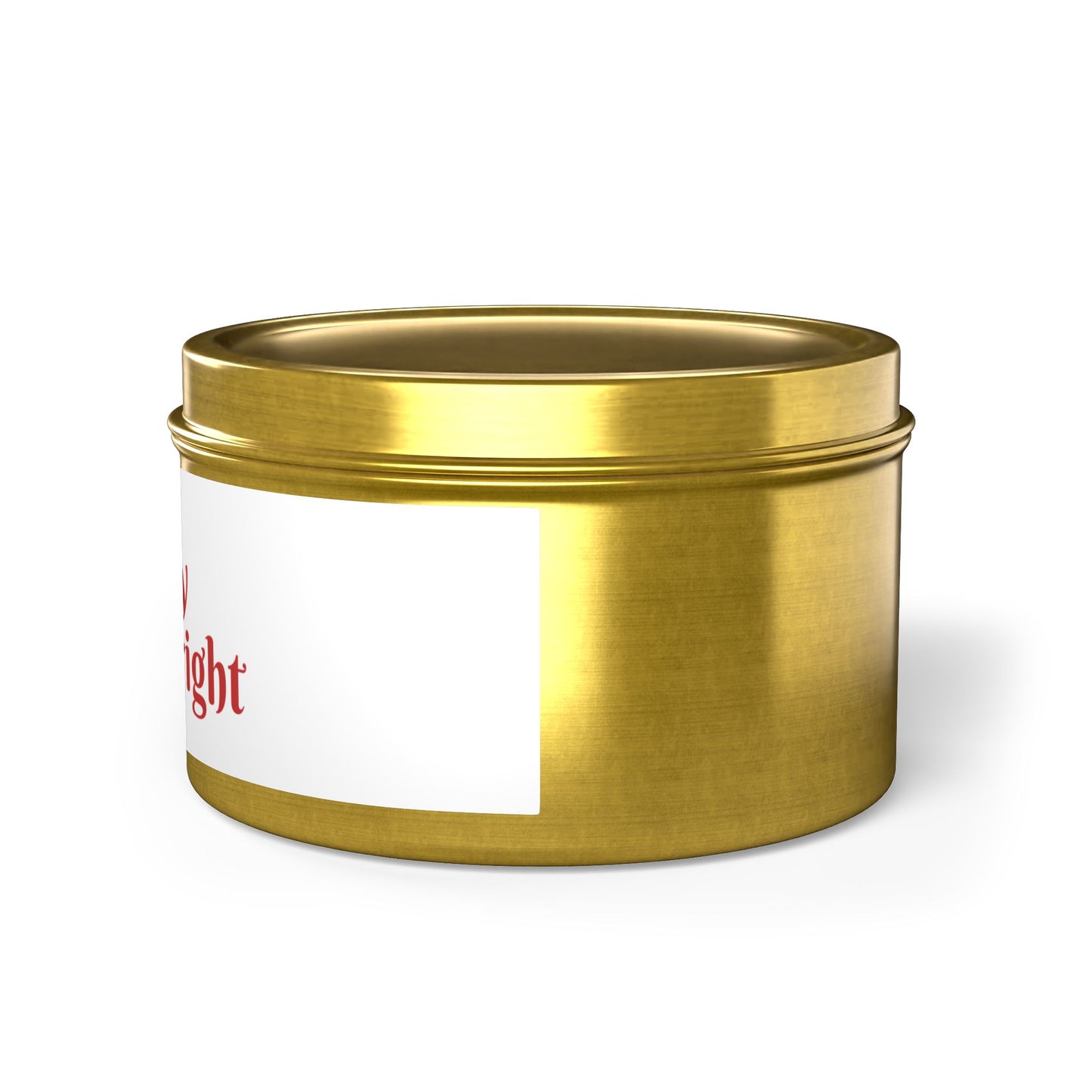 Tin Candles Merry and Bright