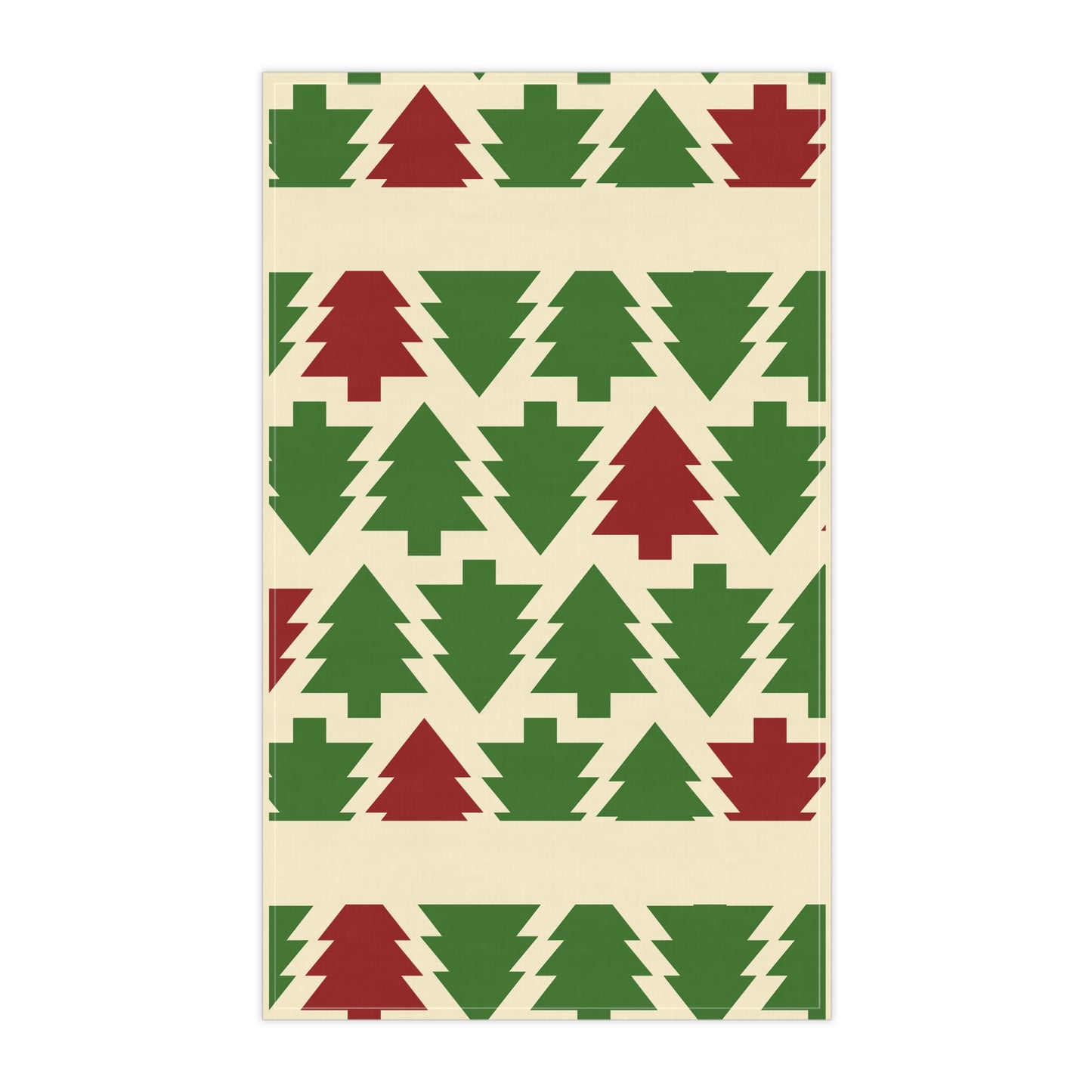 Christmas Tea Towels (cotton, poly) Red Green Holiday Kitchen Decor, Festive Dish Towels, Xmas Decorations, Hostess Gift, Winter Home Decor