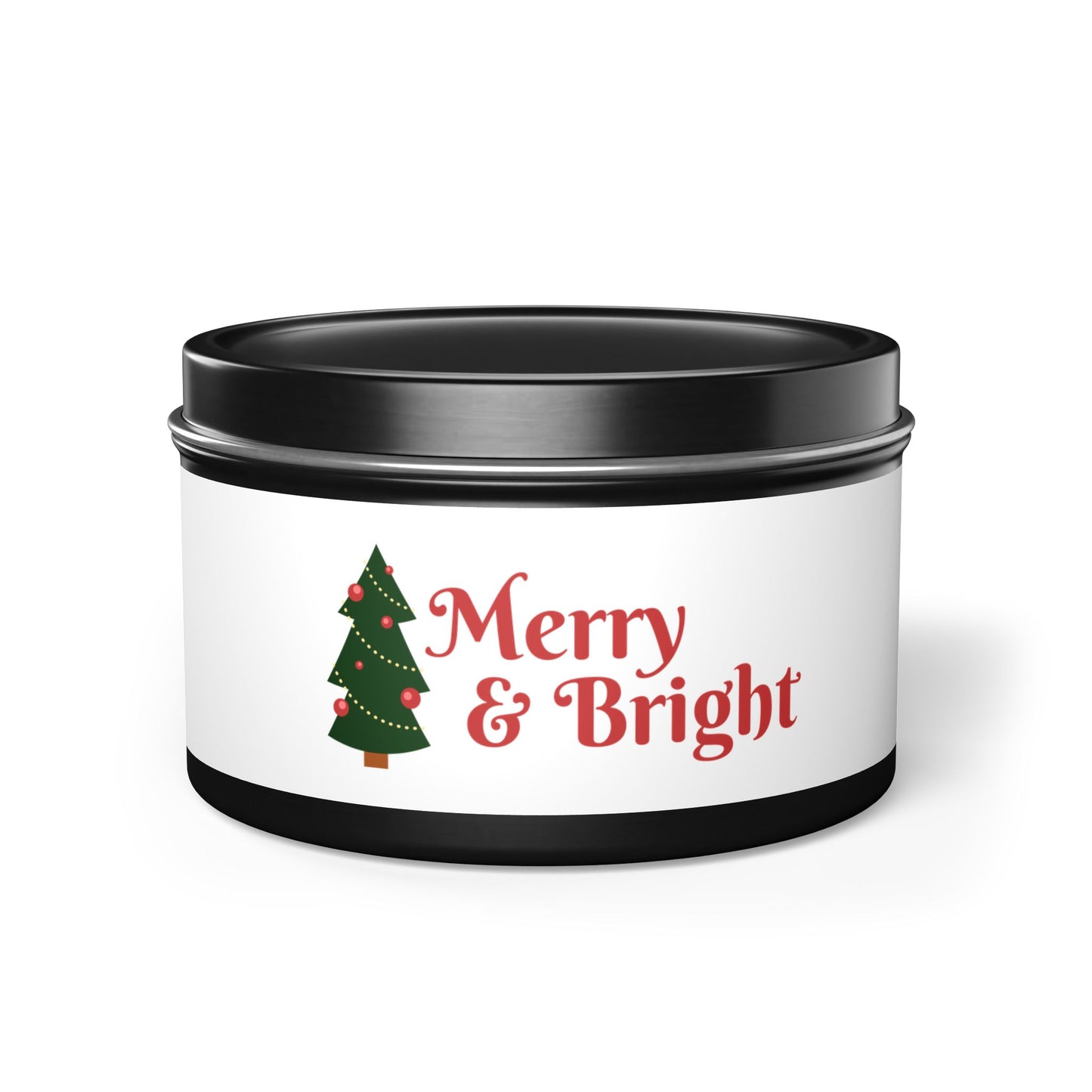 Tin Candles Merry and Bright