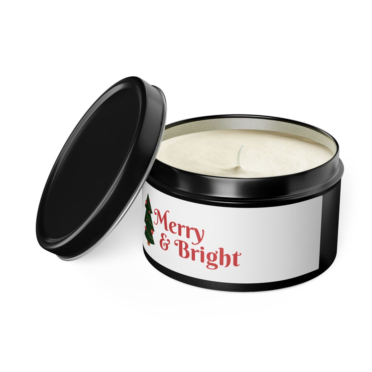 Tin Candles Merry and Bright
