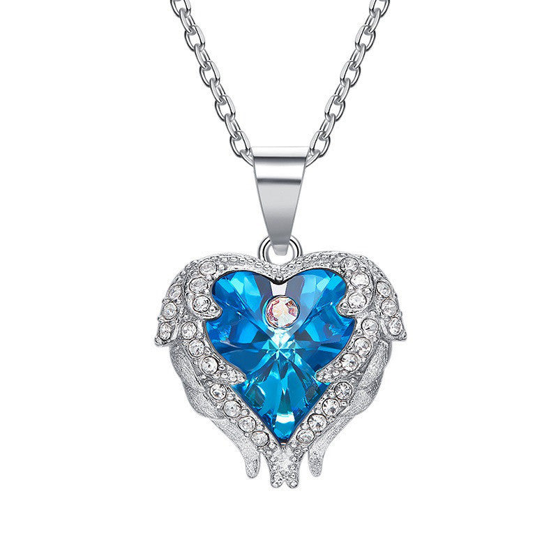Explosive Style Angel Wings Necklace Women Fashion Jane