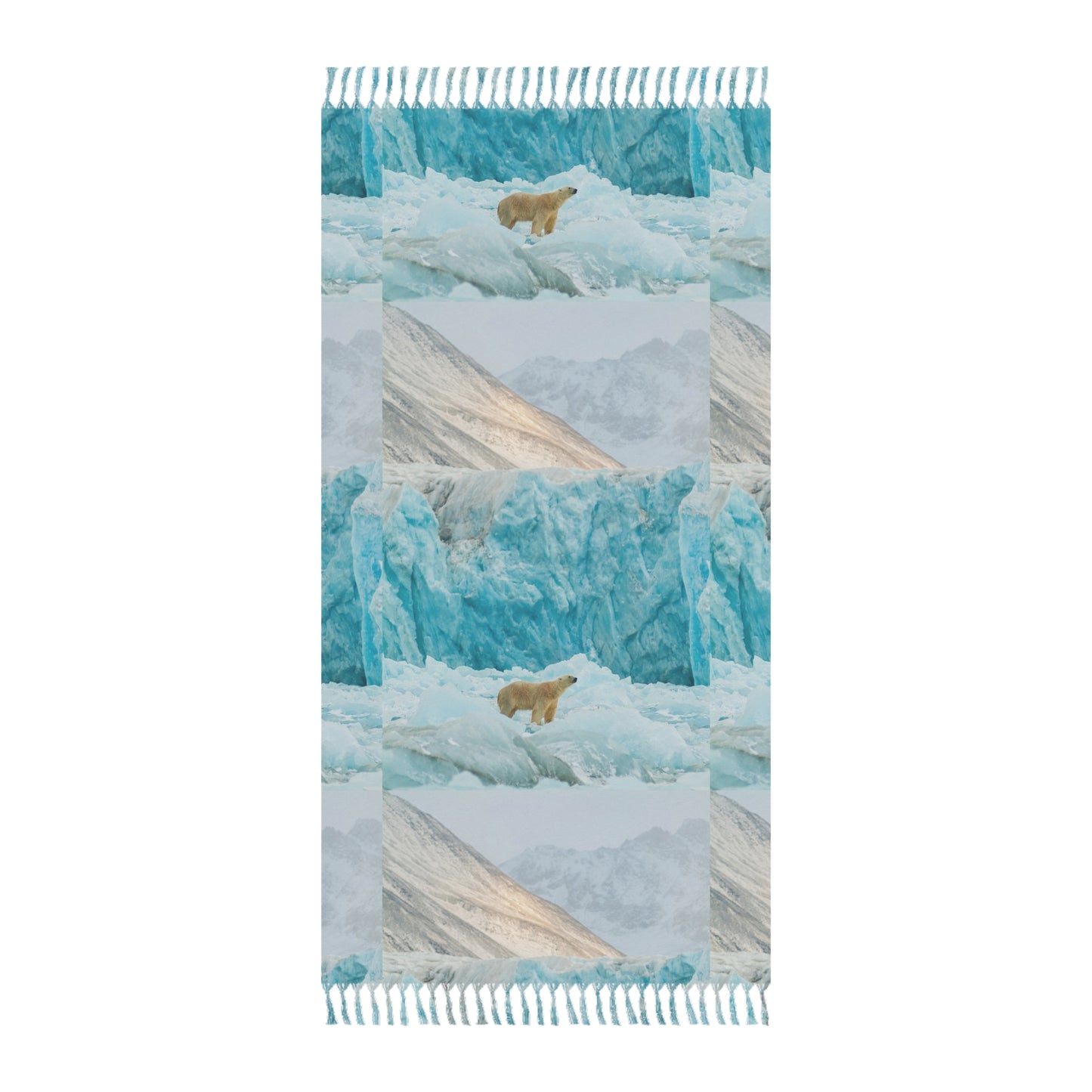 Boho Beach Cloth Towel Polar Bear decoration