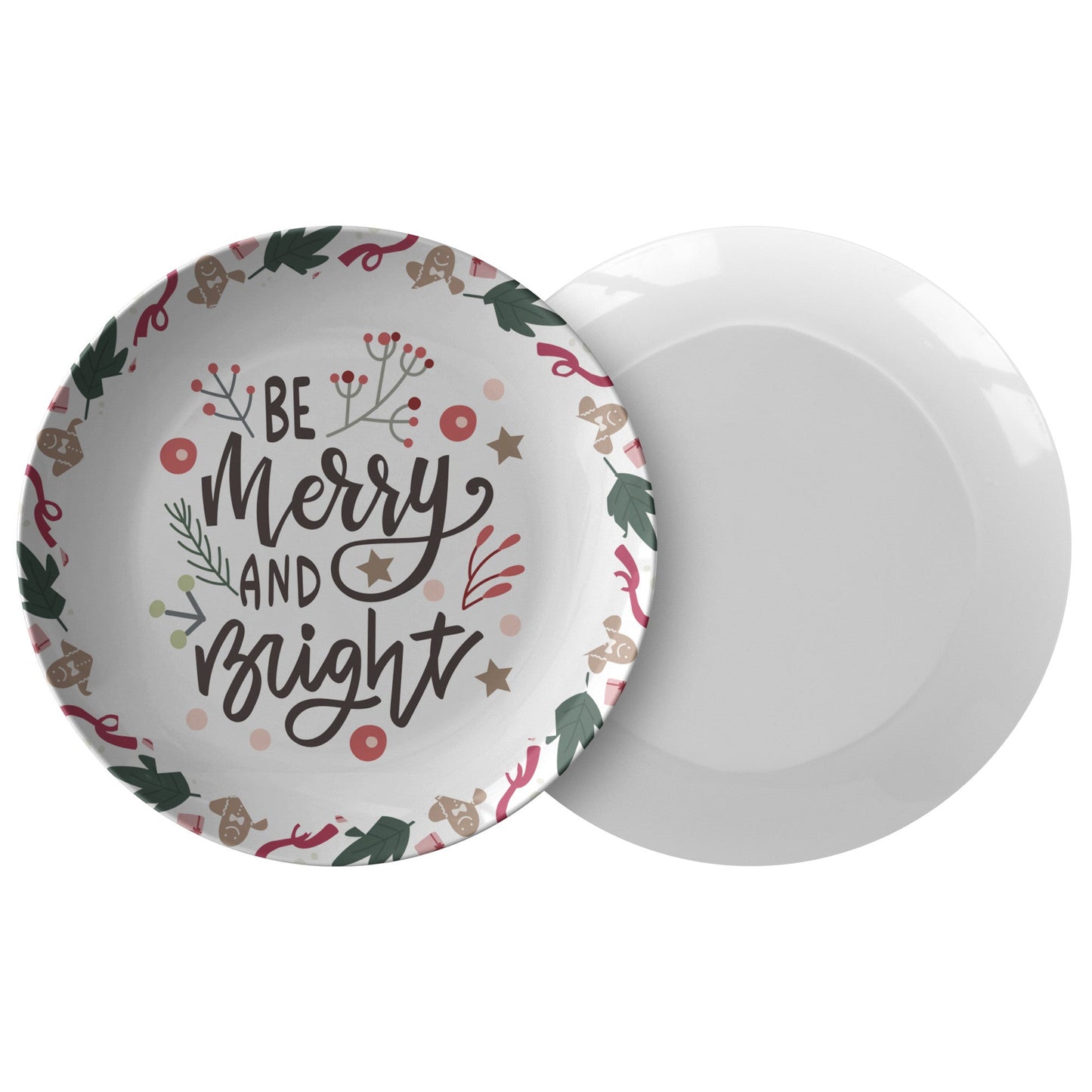 Merry And Bright Plate, Holiday Dinnerware, Christmas Table Decor, FesImagine a plate that can handle anything – zap it in the microwave for leftovers, bake a casserole right on it (up to 250°F!), and toss it in the dishwasher when youChristmasLoving.Shop