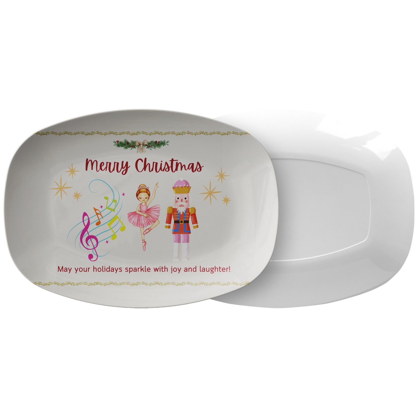Platter Merry Christmas, Christmas gift, Table decoration, Christmas TMeet your new go-to serving platter! This awesome 10x14" platter is built for everyday use and those "I need to feed a crowd!" moments.
Imagine this: You've whipped ChristmasLoving.Shop