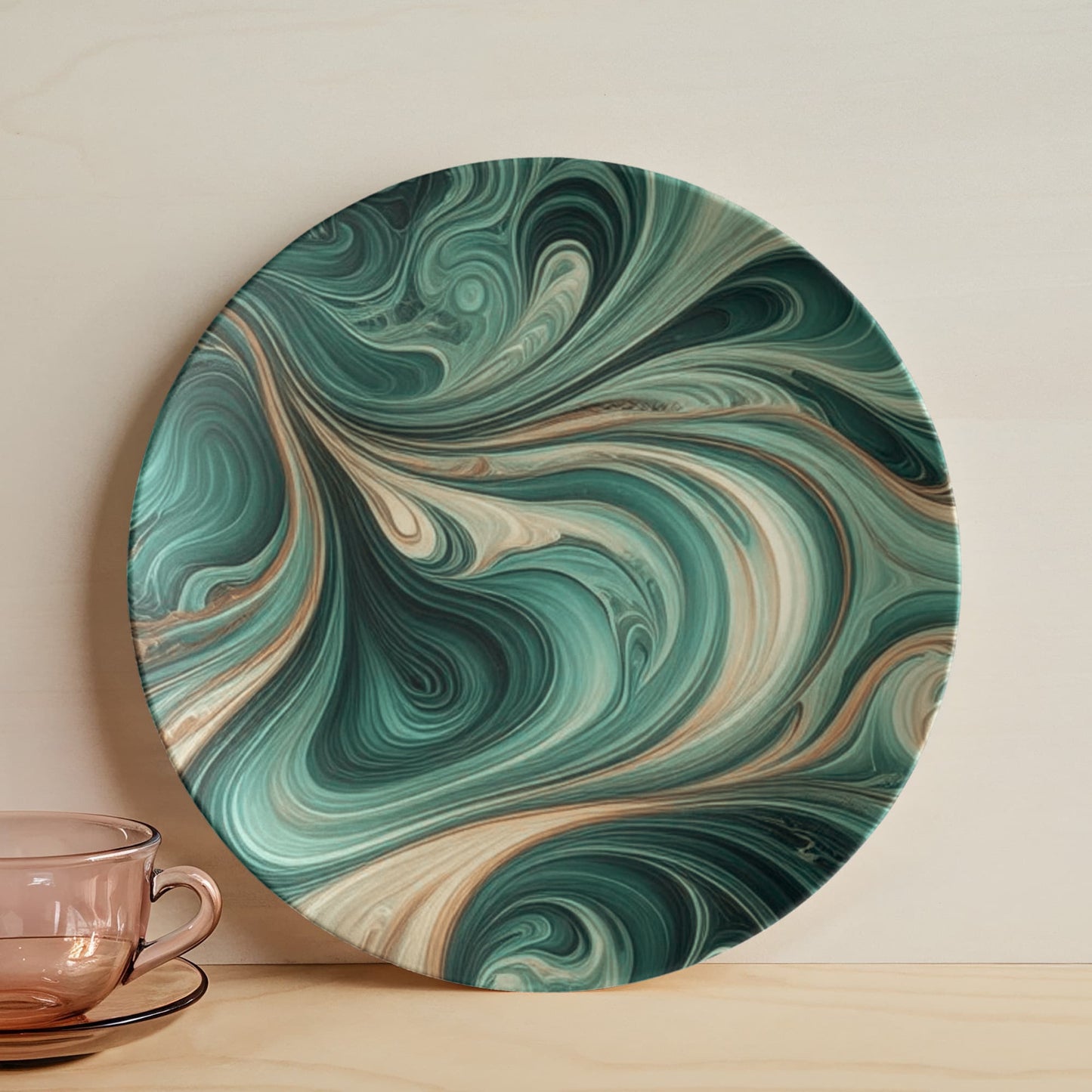 Dinner Plate turqouise 10” Plate