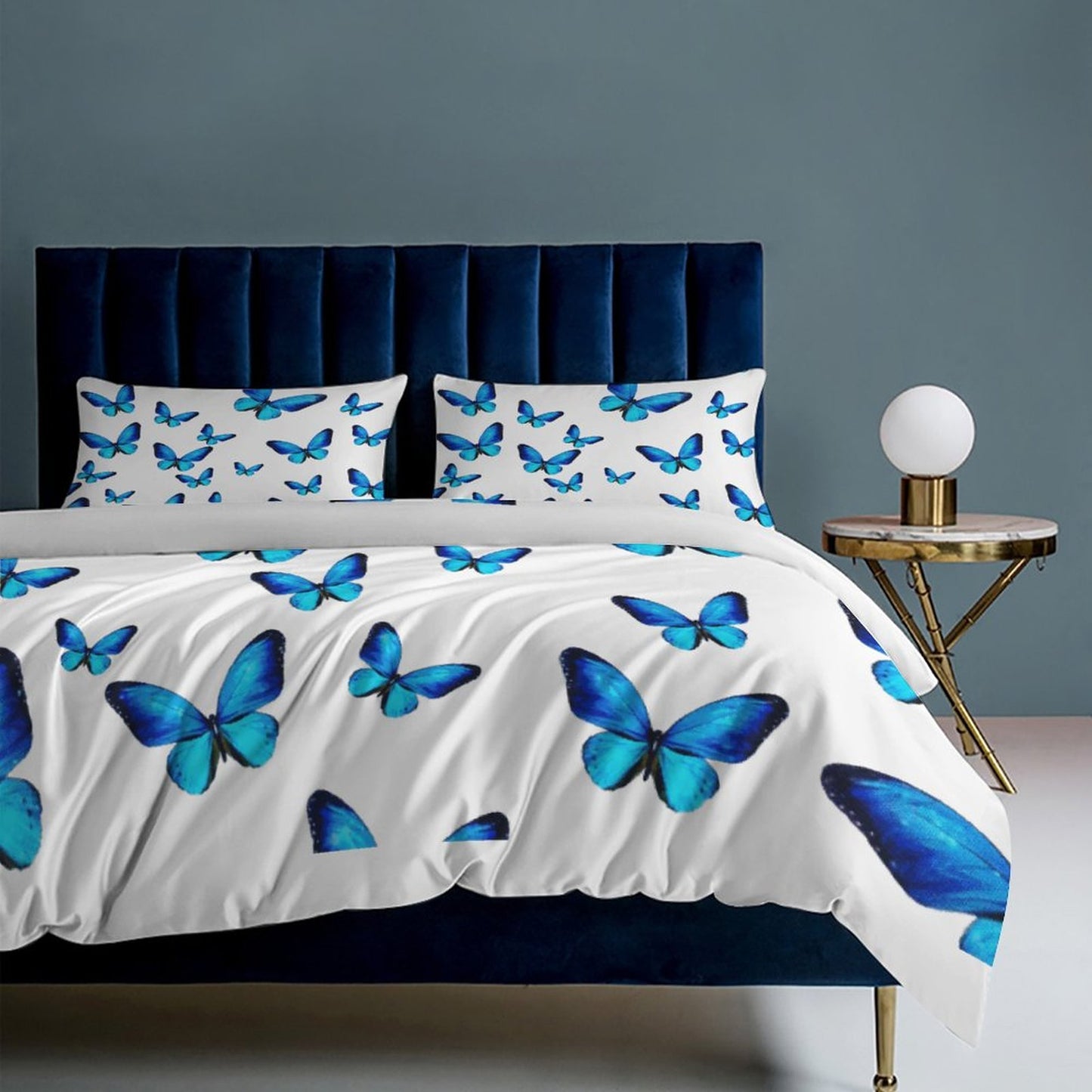 3-Piece Bedding Set-102"x90"/ 259x229cm (Dual-sided Printing)