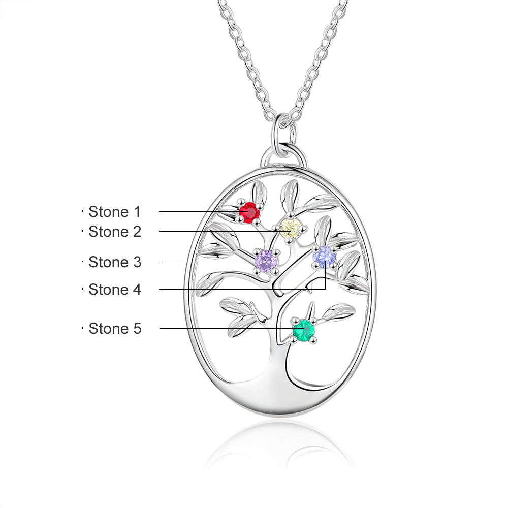 Custom Family Tree Necklace