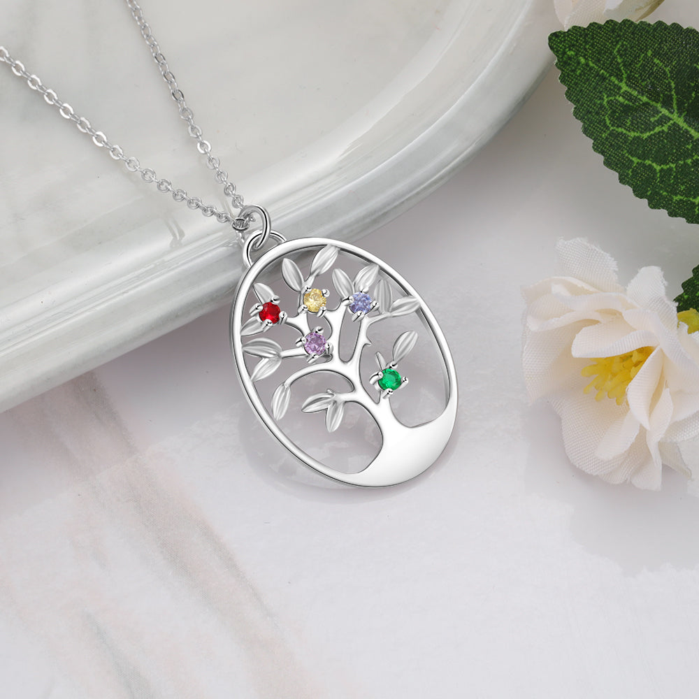 Custom Family Tree Necklace