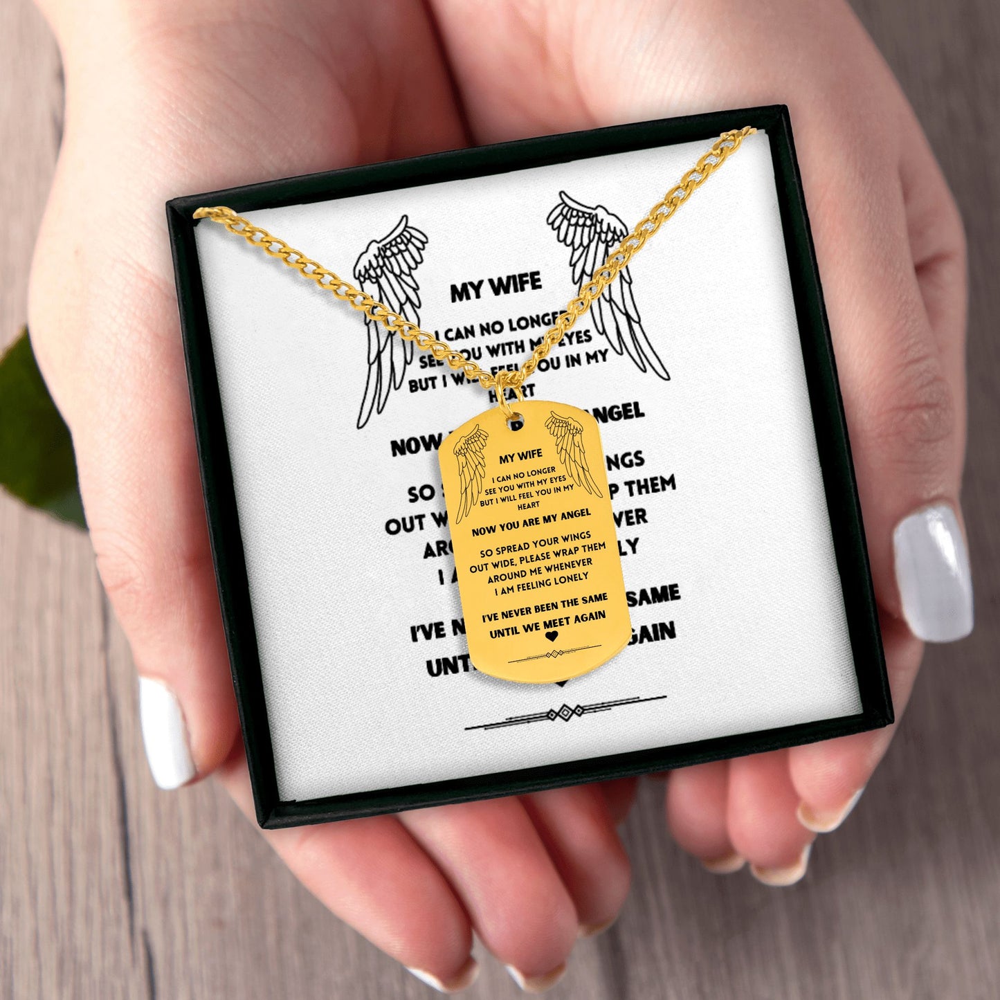 Cuban Tag Necklace