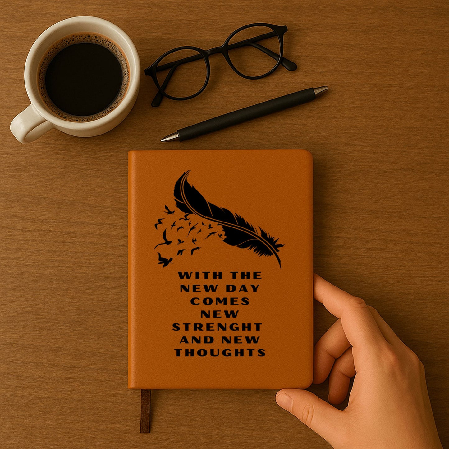 Premium Engraved Notebook (A5)