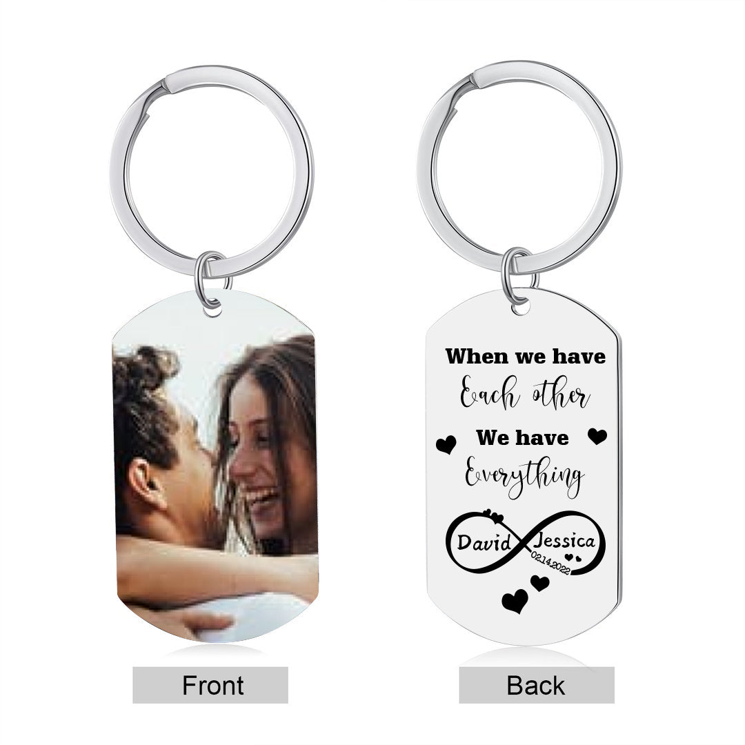 Custom Photo Keychain