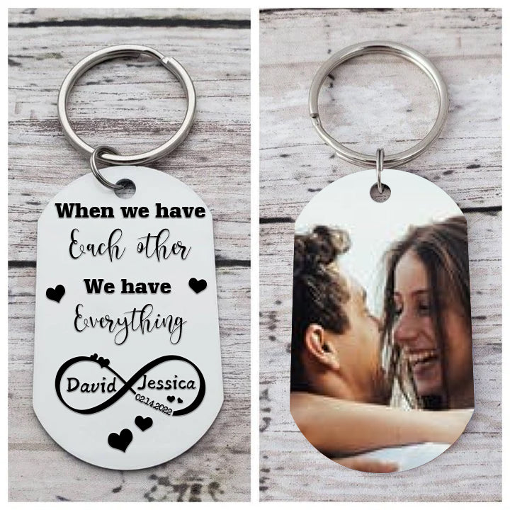 Custom Photo Keychain