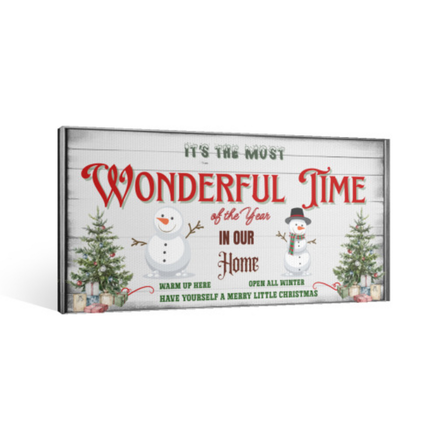 It’s the Most Wonderful Time of the Year Canvas Wall Art
