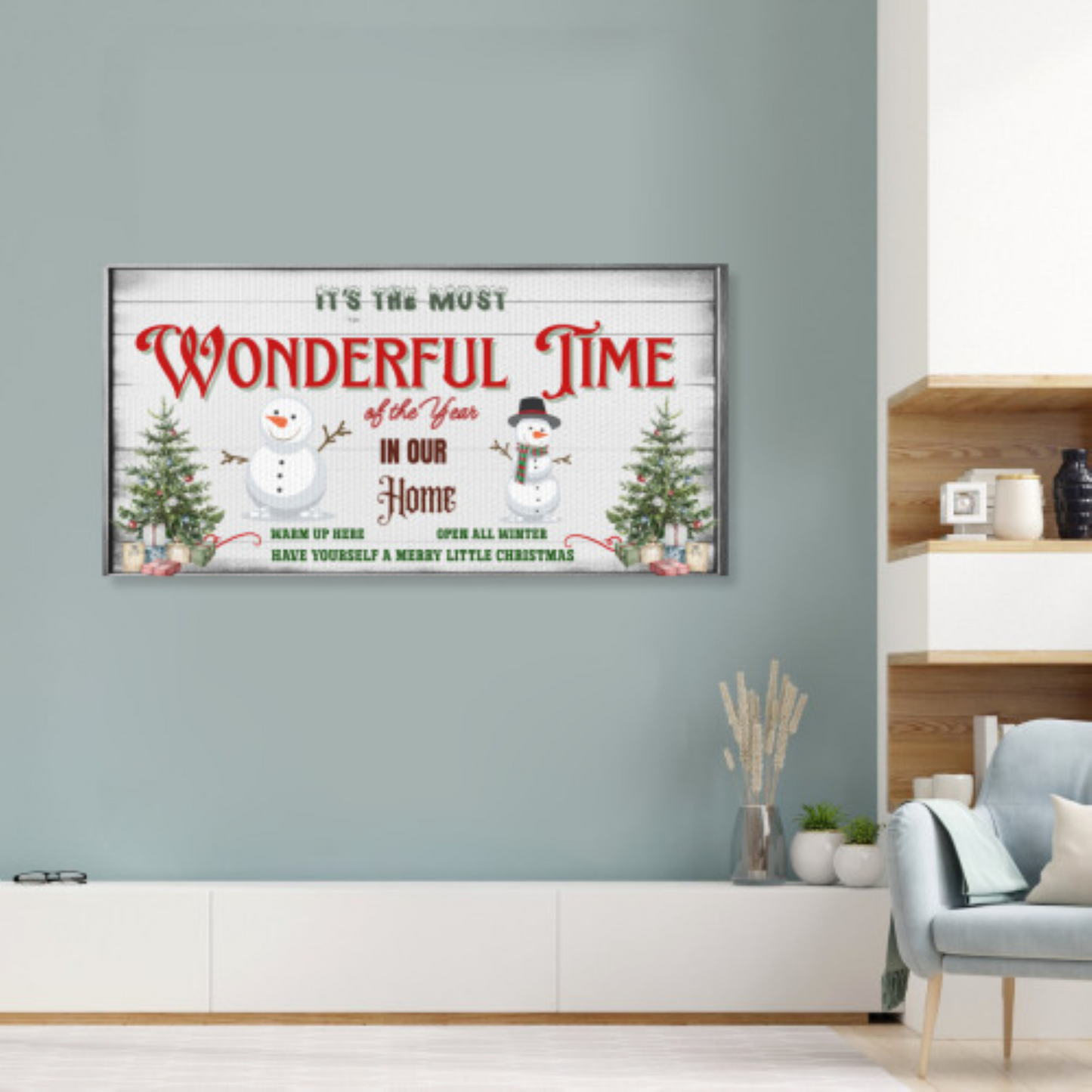 It’s the Most Wonderful Time of the Year Canvas Wall Art