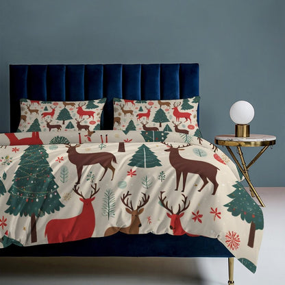 3-Piece Bedding Set-90"x90"/ 229x229cm (Dual-sided Printing)
