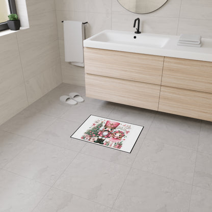 Nutcracker Floor Mat — Heavy Duty Holiday Rug by Printify