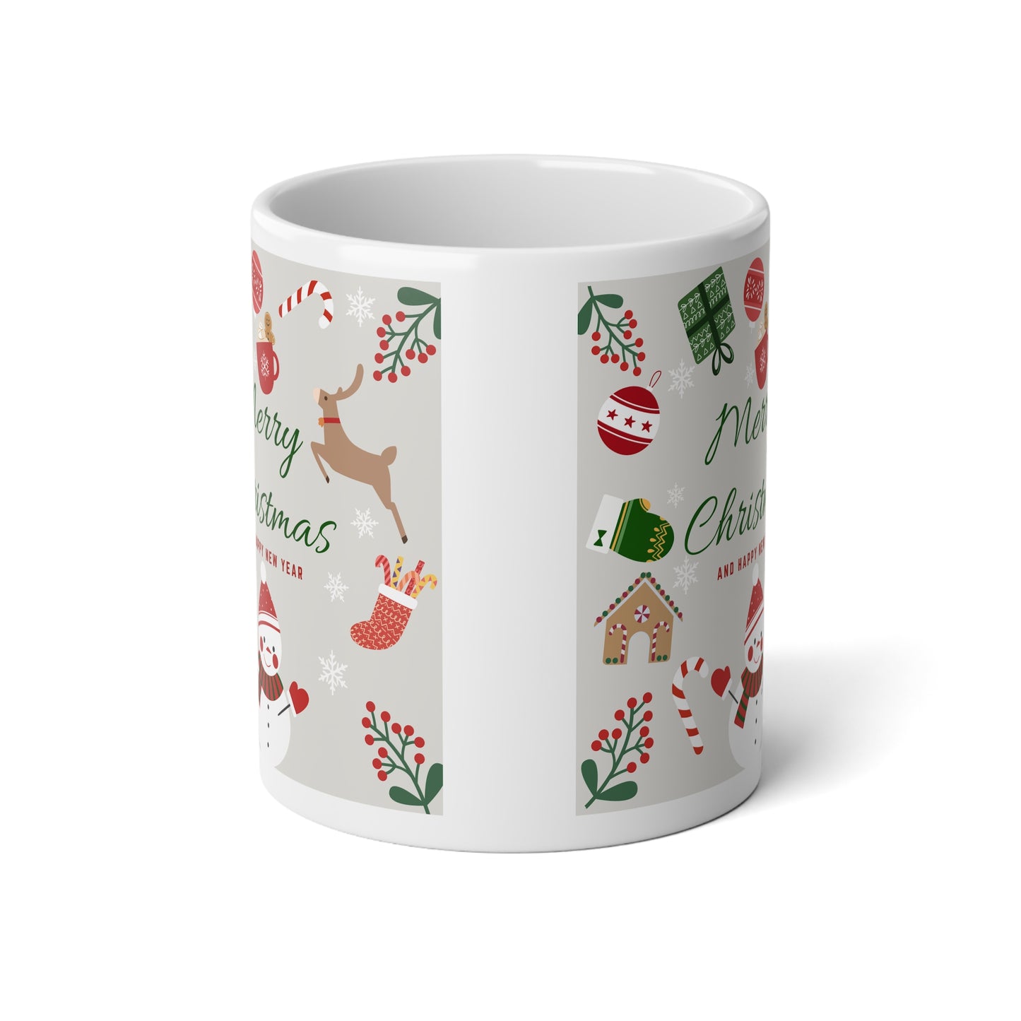 Jumbo Mug Merry Christmas,20oz