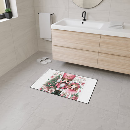 Nutcracker Floor Mat — Heavy Duty Holiday Rug by Printify