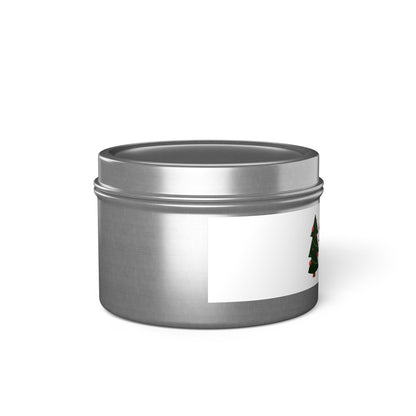 Tin Candles Merry and Bright