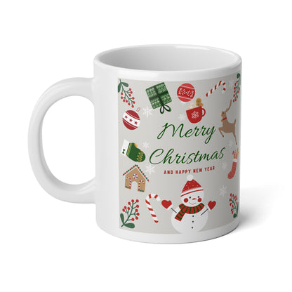 Jumbo Mug Merry Christmas,20oz