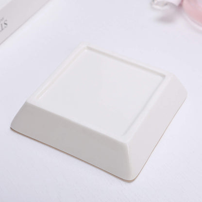 Ceramic Square Plates, Weddings Day Appetizers, Personalized Dinner Decor, Romantic Custom Plates, Table Setting Gift, Wedding Day