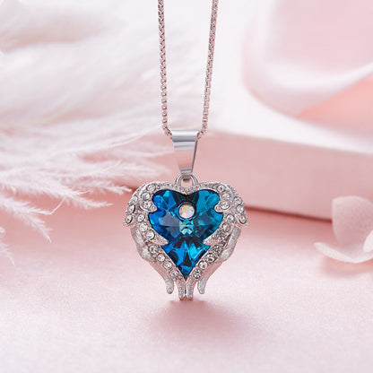 Explosive Style Angel Wings Necklace Women Fashion Jane