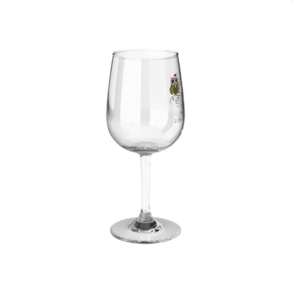 Personalized Christmas Wine Glass for My Beloved