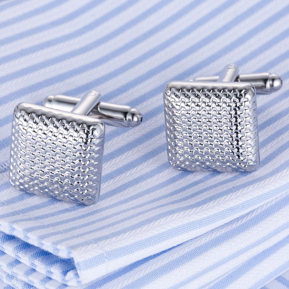 Classical Cuff links Silver-Color