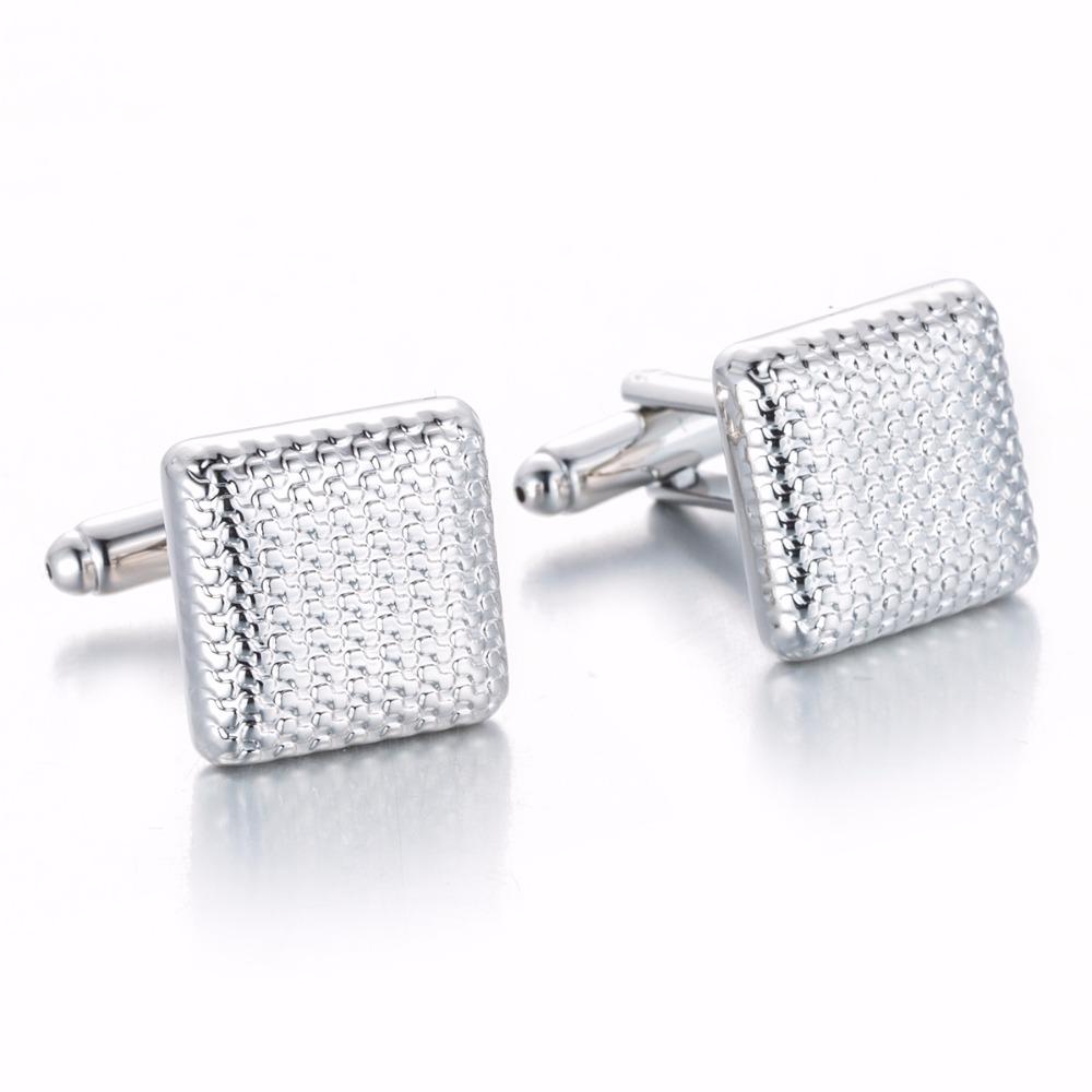 Classical Cuff links Silver-Color