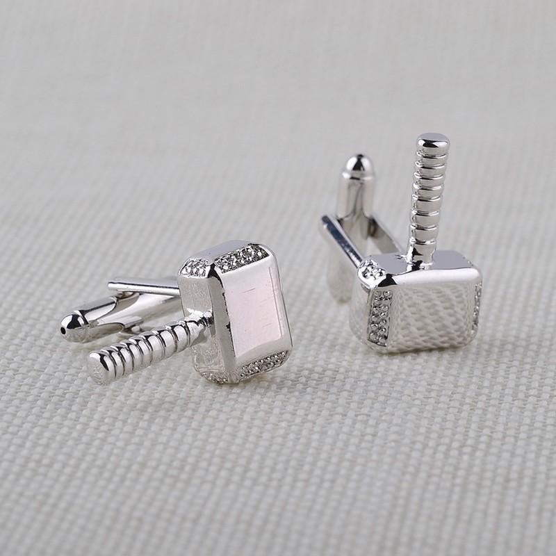 Thor Mjolnir Hammer Metal Cuff Links