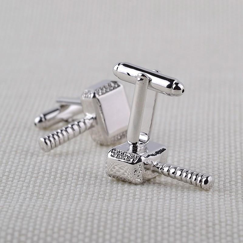 Thor Mjolnir Hammer Metal Cuff Links