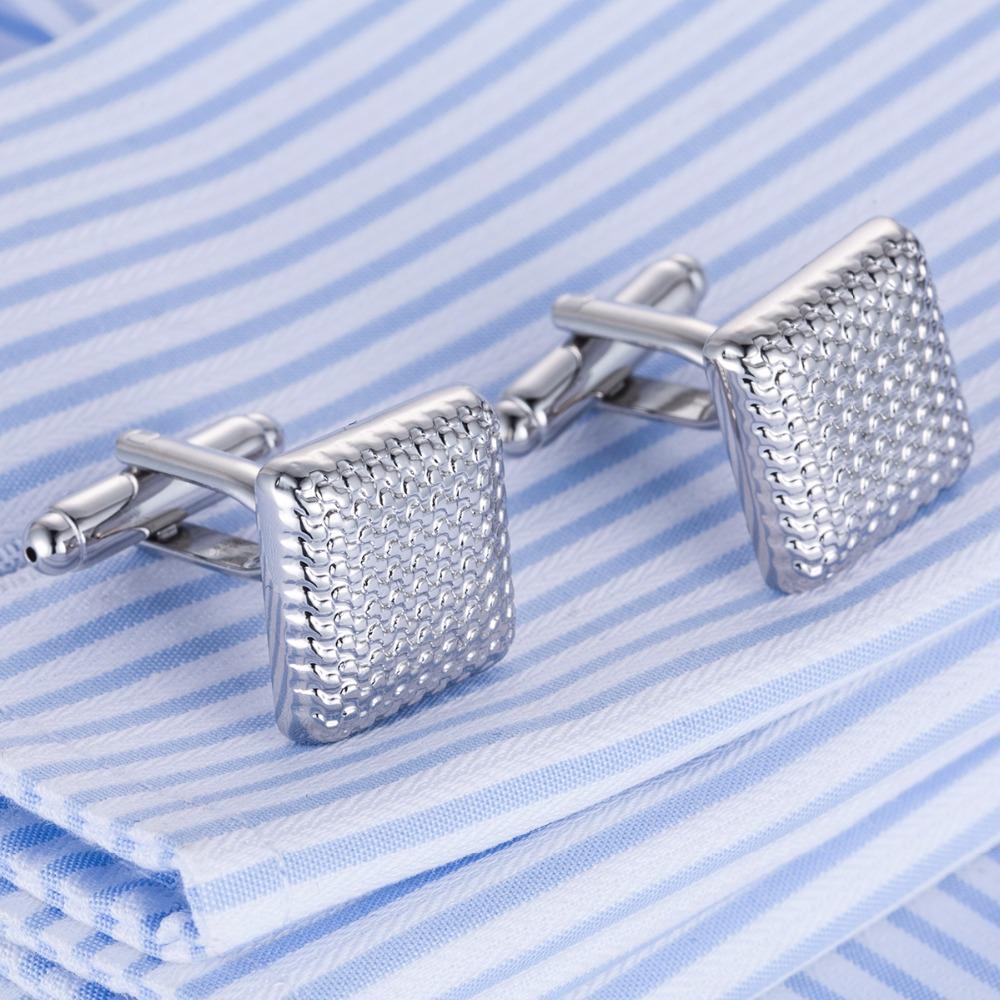 Classical Cuff links Silver-Color