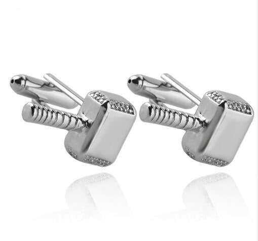 Thor Mjolnir Hammer Metal Cuff Links