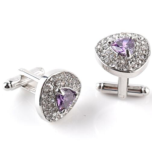 Zircon Crystal Luxury Cufflinks