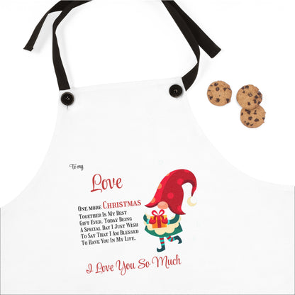 Apron Merry Christmas to my Love