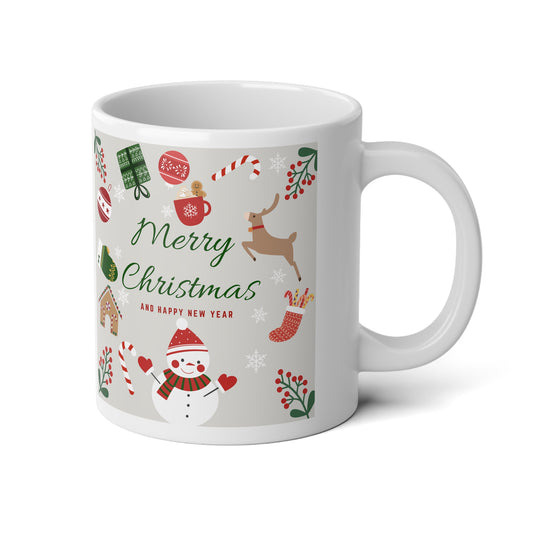 Jumbo Mug Merry Christmas,20oz