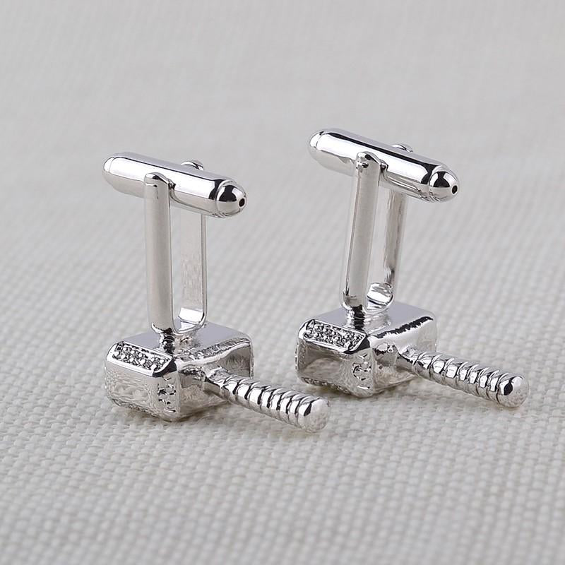 Thor Mjolnir Hammer Metal Cuff Links