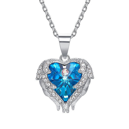 Explosive Style Angel Wings Necklace Women Fashion Jane