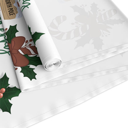 Christmas Table Runner, Holiday Dining Decor, Festive Kitchen Linens, Xmas Home Decoration, Seasonal Table Setting by Printify