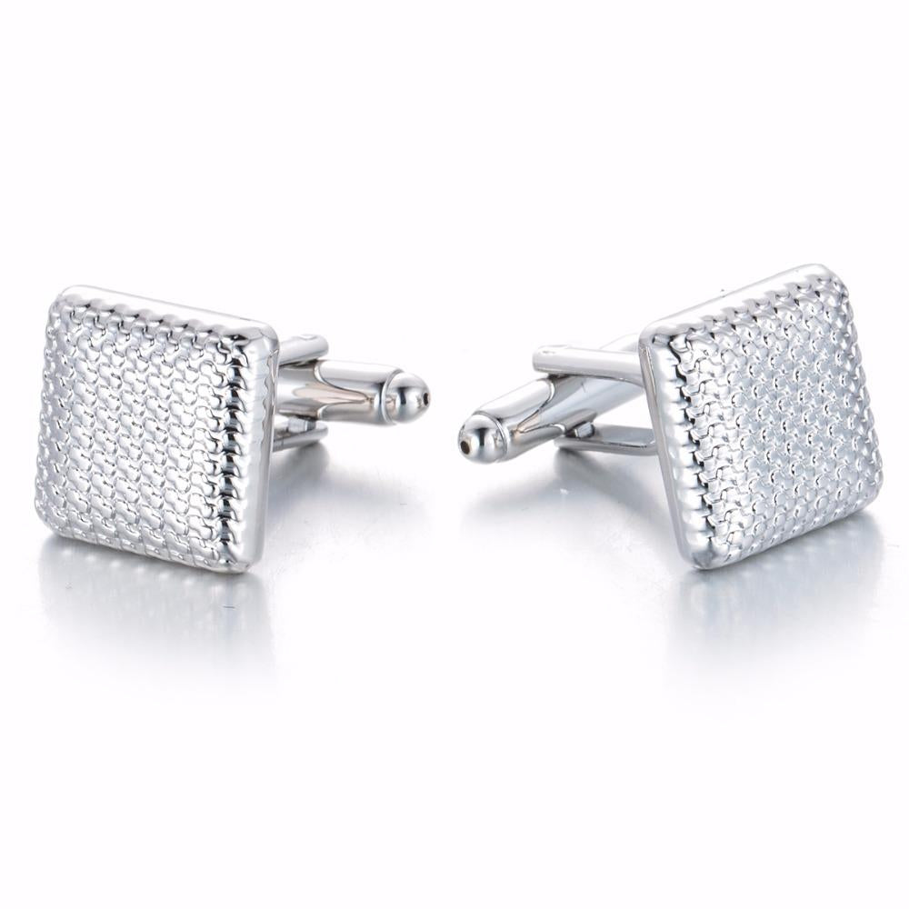 Classical Cuff links Silver-Color