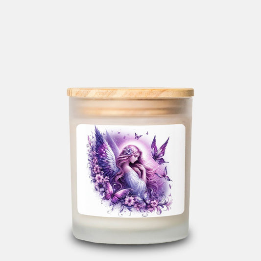 Candle Frosted Glass (Hand Poured 11 oz)