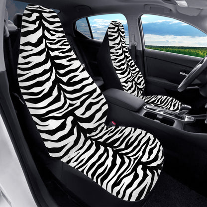 Car Seat Covers Zebra black and white