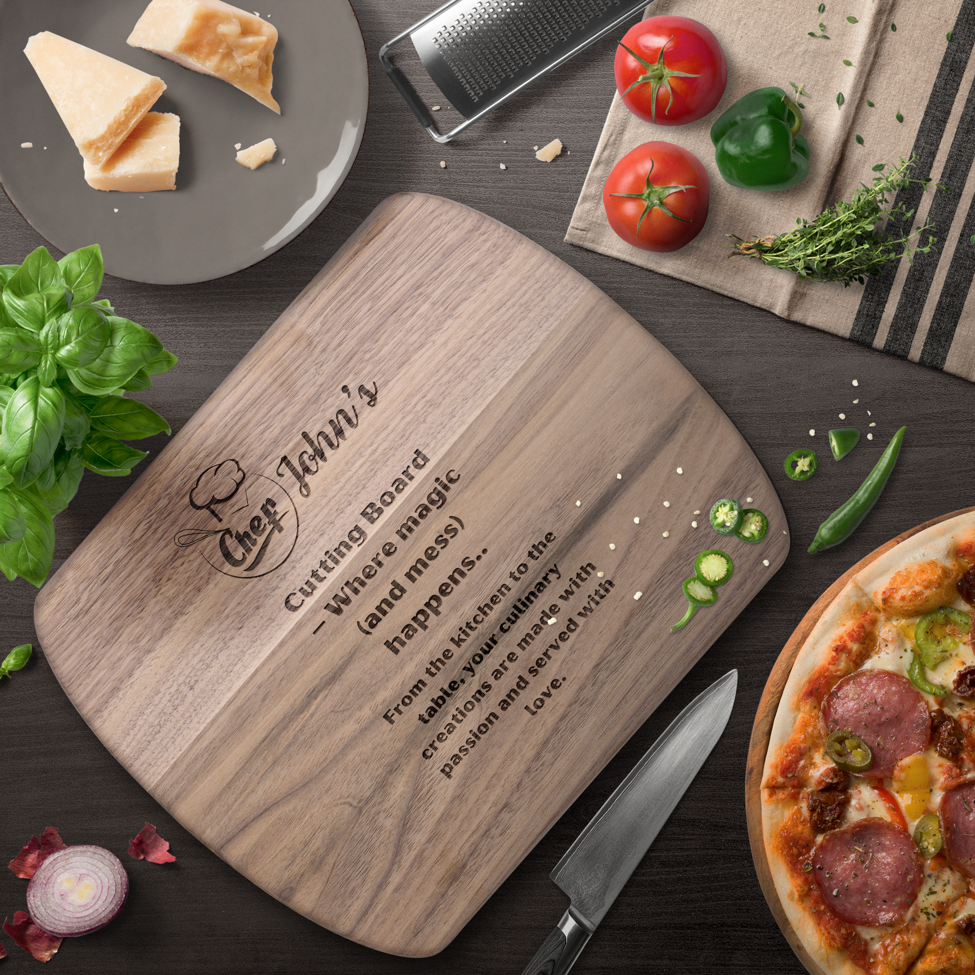 Chef_Cutting_Board_personalized_Dark_Rounded_H_Lifestyle_Mockup.png