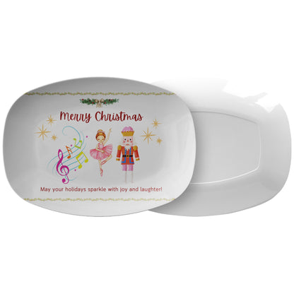 Christmas Platter Nutcrackers,  Gift for Cooker, Gift for Baker, ChrisMeet your new go-to serving platter! This awesome 10x14" platter is built for everyday use and those "I need to feed a crowd!" moments.
Imagine this: You've whipped ChristmasLoving.Shop