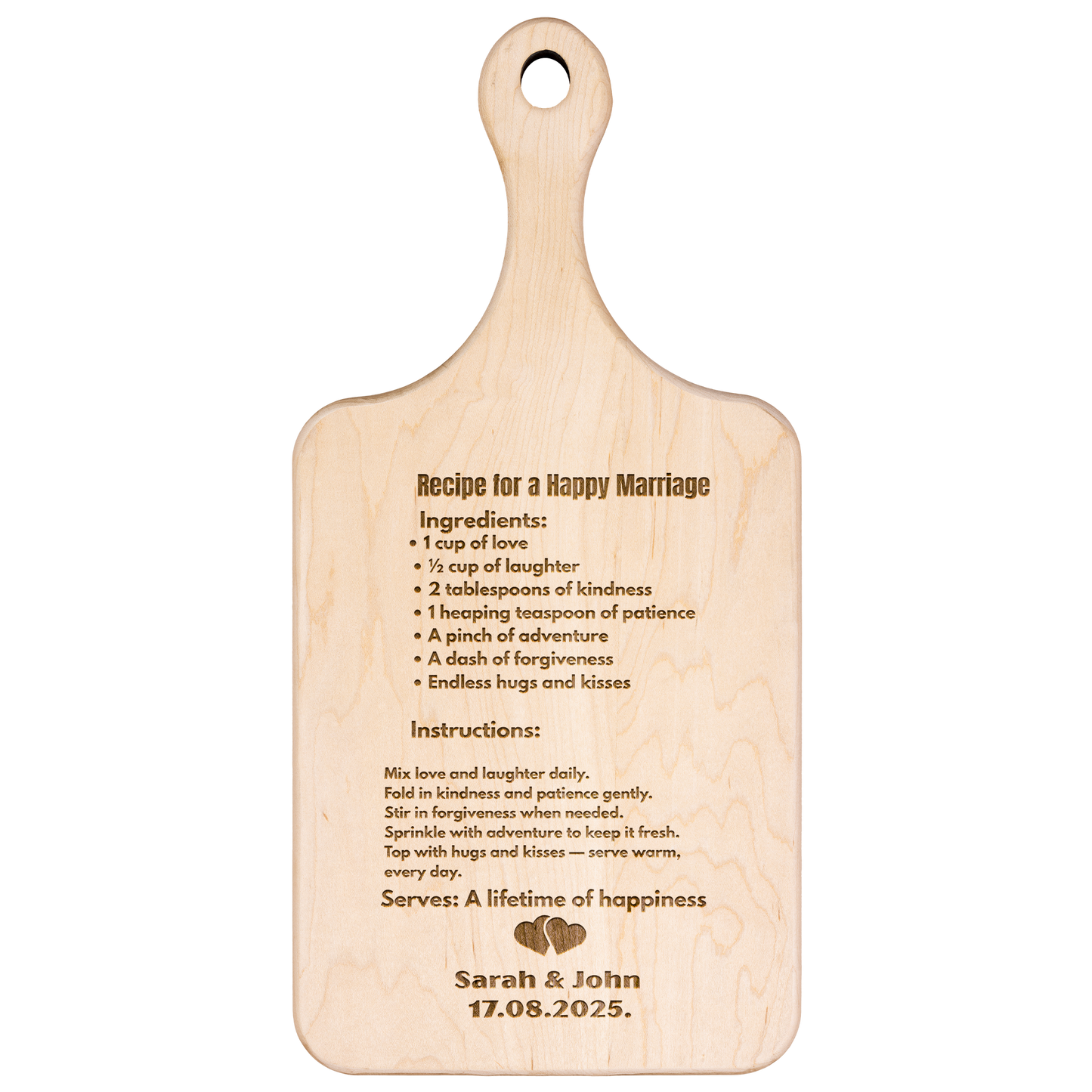 Custom_Cutting_Board_Recipe_for_a_happy_Light_Handle_Vertical_Main_Mockup.png
