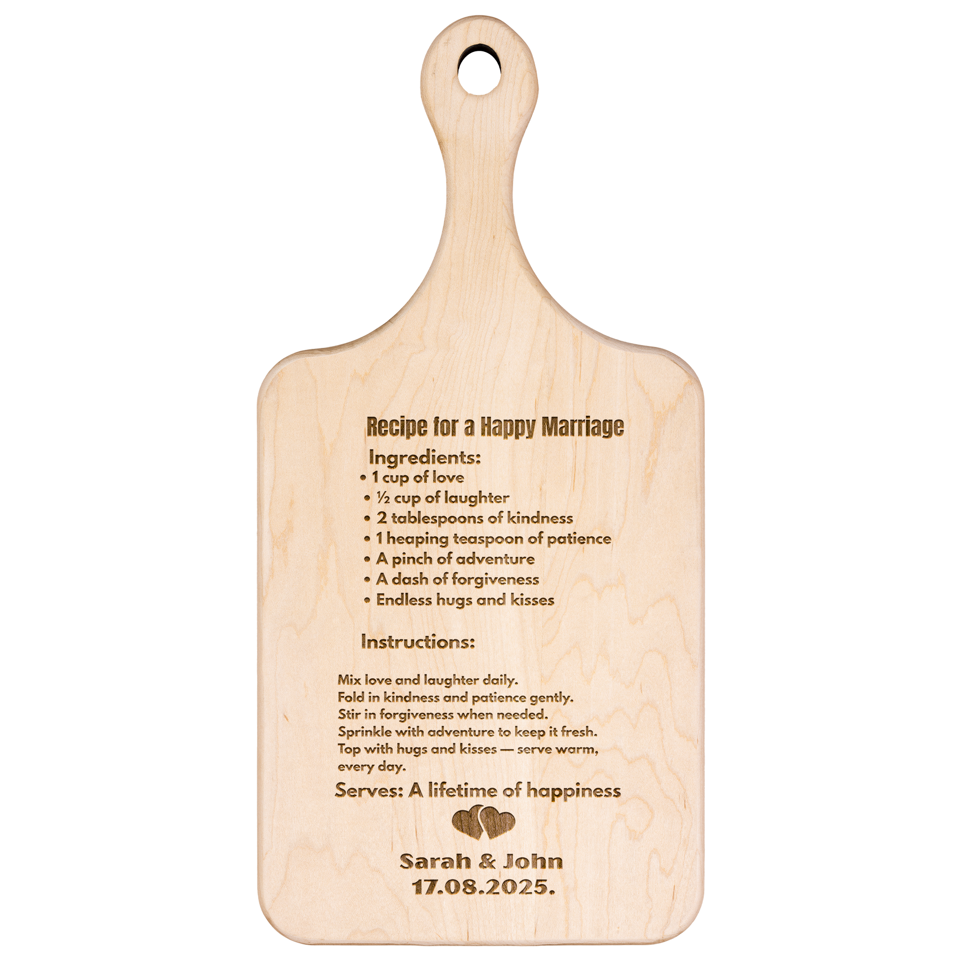 Custom_Cutting_Board_Recipe_for_a_happy_Light_Handle_Vertical_Main_Mockup.png