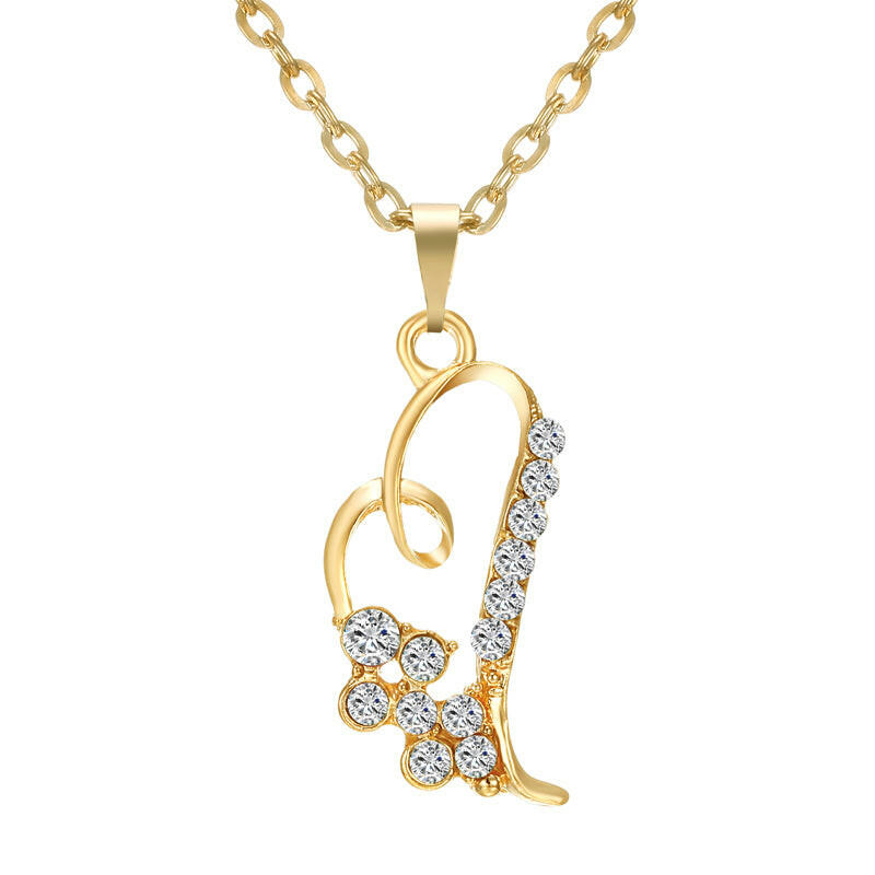 Romantic Heart Pendant Necklaces Jewelry Set