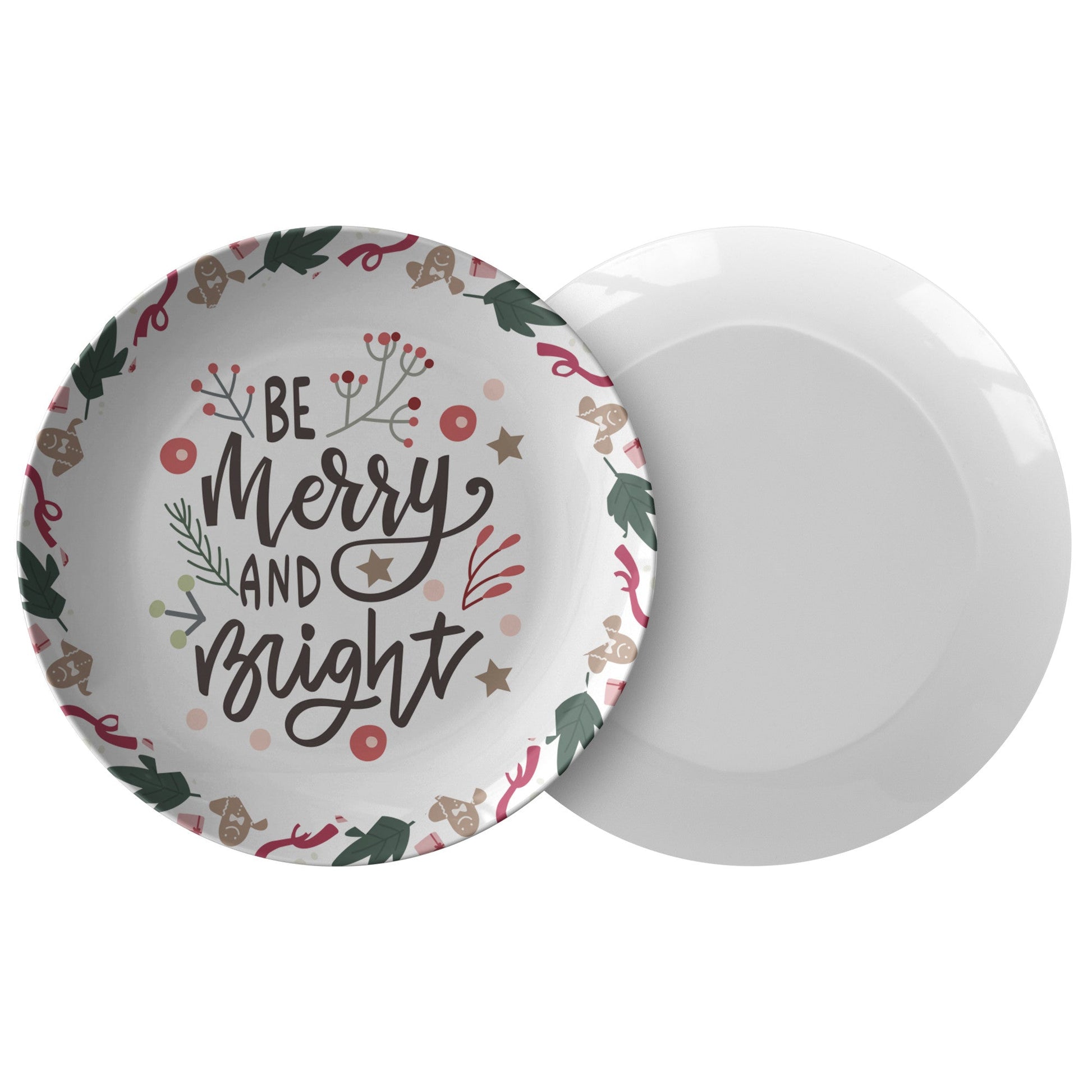 Merry And Bright Plate, Holiday Dinnerware, Christmas Table Decor, FesImagine a plate that can handle anything – zap it in the microwave for leftovers, bake a casserole right on it (up to 250°F!), and toss it in the dishwasher when youChristmasLoving.Shop
