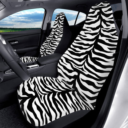 Car Seat Covers Zebra black and white
