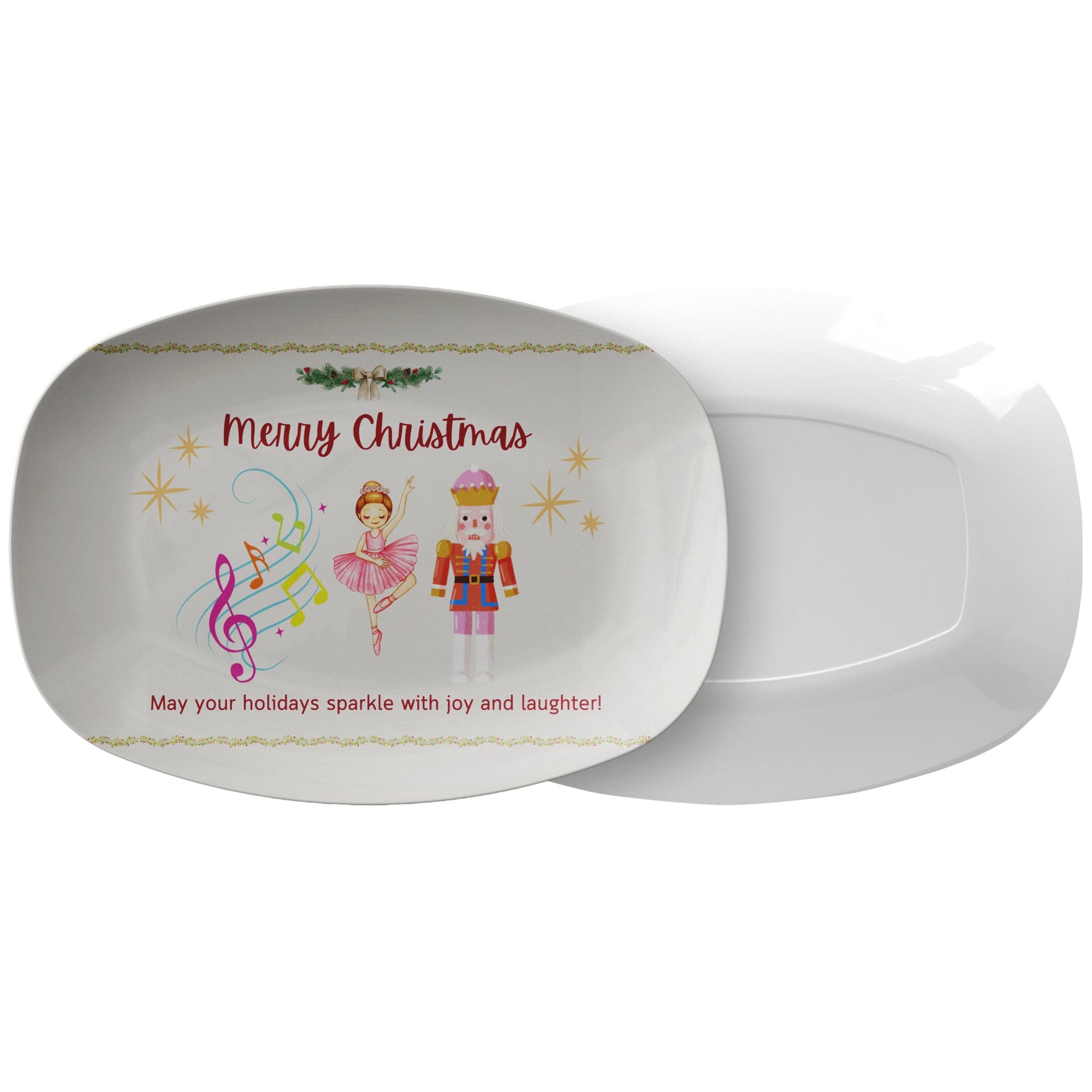 Platter Merry Christmas, Christmas gift, Table decoration, Christmas TMeet your new go-to serving platter! This awesome 10x14" platter is built for everyday use and those "I need to feed a crowd!" moments.
Imagine this: You've whipped ChristmasLoving.Shop